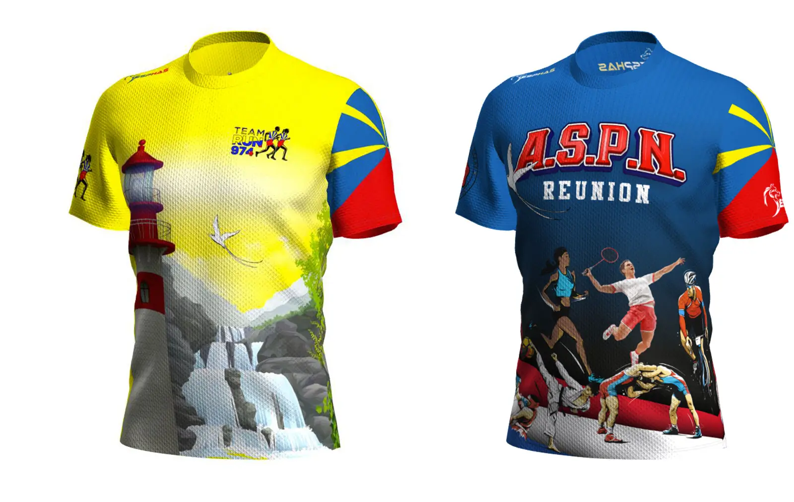 ASPN & Team Run 974 - T-Shirt EspHas