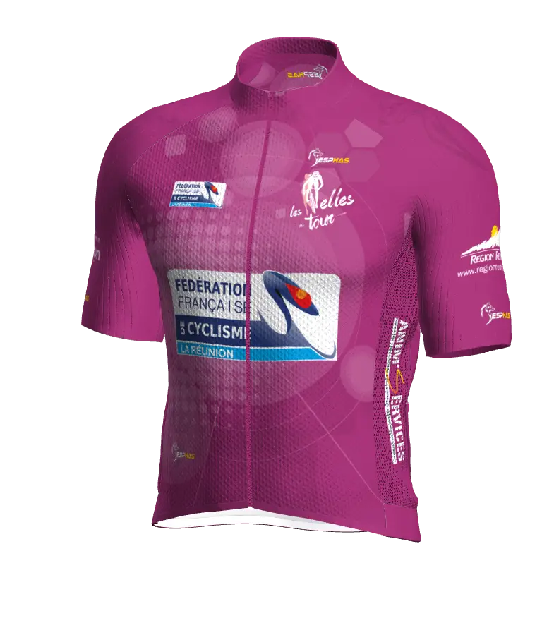 Maillot Cycliste Fushia EDT2024