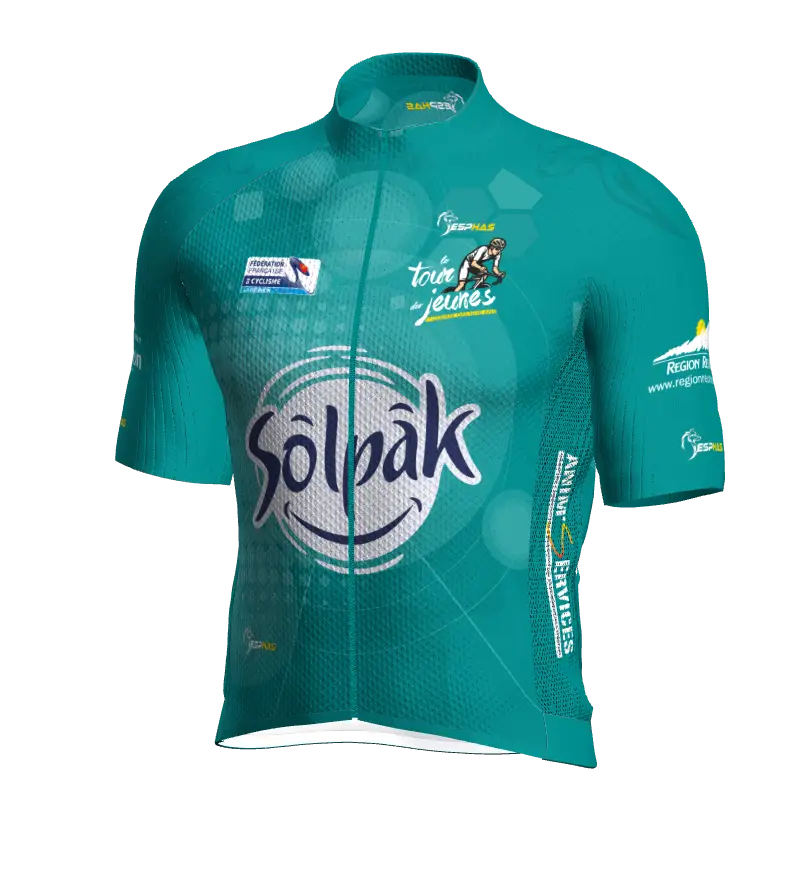 Maillot Cycliste Turquoise TDJ2024